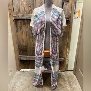 Grayse Lace Kimono Cardigan